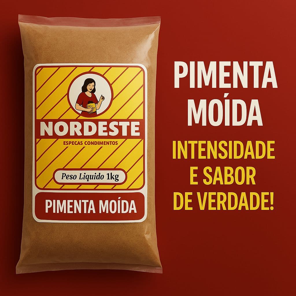 Pimenta Moída Nordeste 1kg